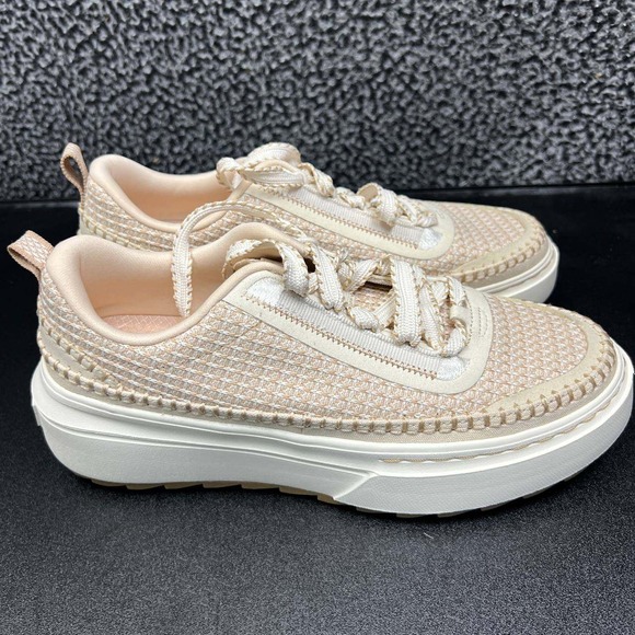 Skechers Cordova Saw Day Off Sneakers Shoes Women 9 Beige Natural SN 185240 New - Picture 3 of 9